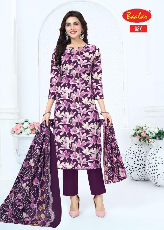 Baalar pashmina vol 8 unstitched wholesale dress material